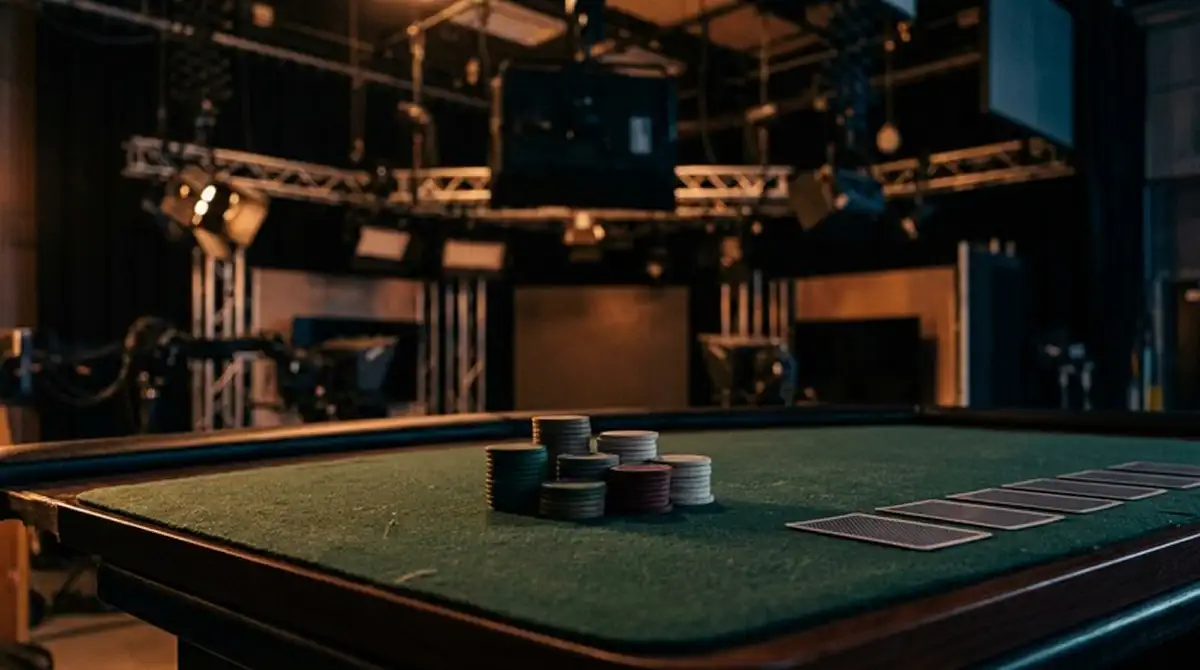 Live casino zonder licentie sfeerbeeld professionele studio